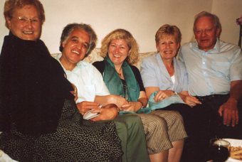 with Geoff, Trish and Nina