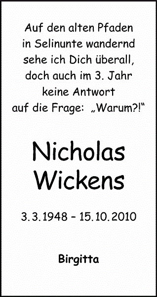 3rd anniversary tribute